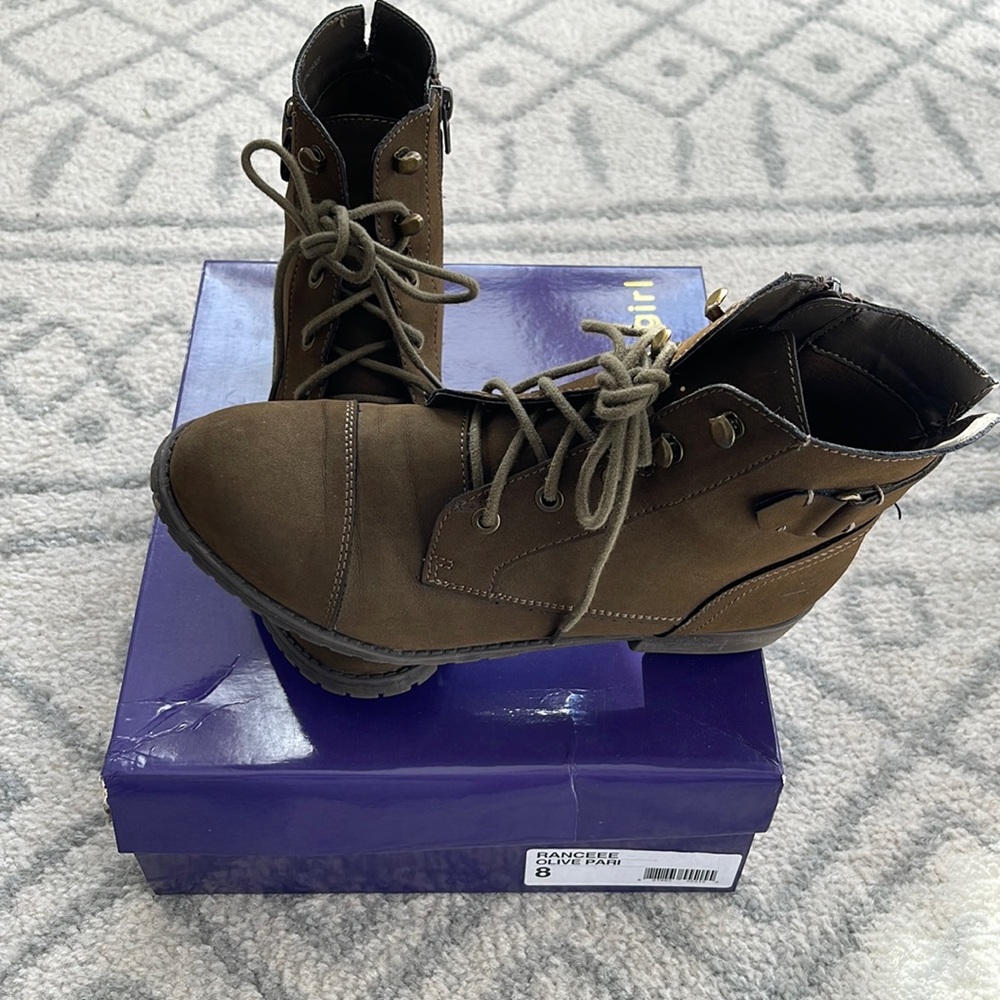 Olive Green boots